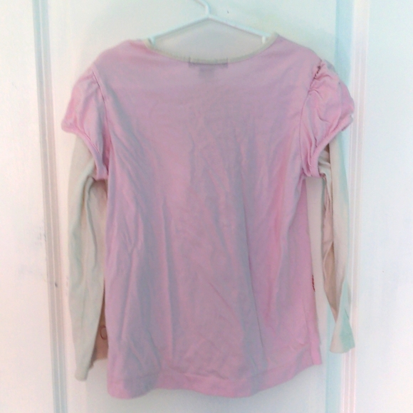 Lands End Long Sleeve Girls Cat Shirt - Picture 6 of 6